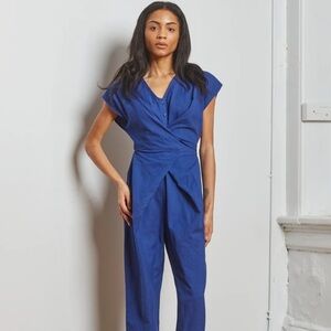 NWT Rujuta Sheth Venus Wrap Jumper in Mermaid, Size S